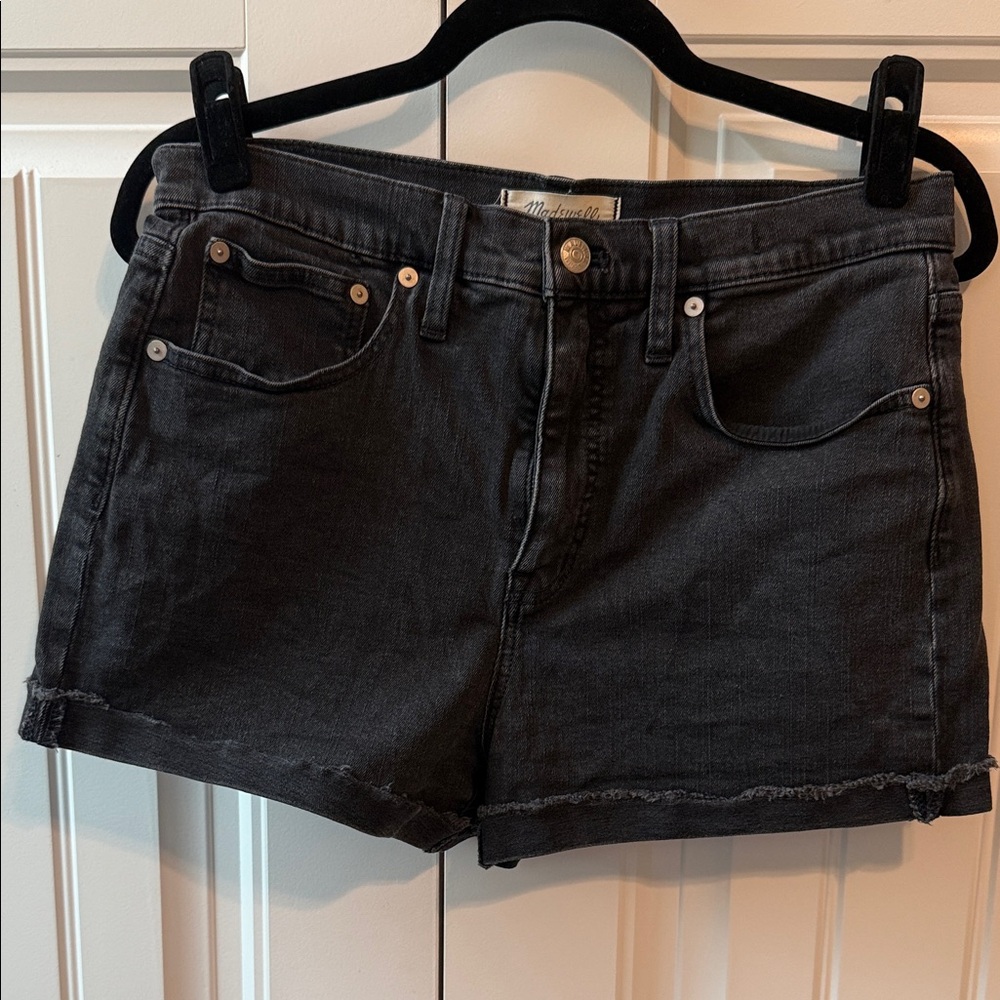 Madewell Dark Gray Jean Shorts